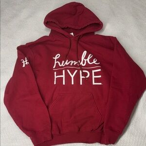 Humble Hype Red Hoodie- Size Small